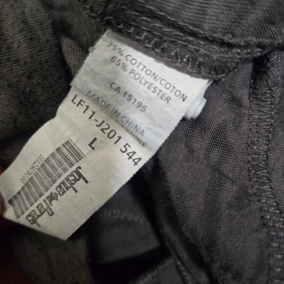 Y2K Joshua Perets Grey Pink Fitted Hoodie Size M Emo Scene Indie Sleaze 2000s - Picture 9 of 9